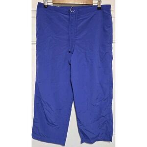 L.L. Bean Workwear‎ Hospital Scrub Pants Women's Size Small Blue Bottoms Vtg
